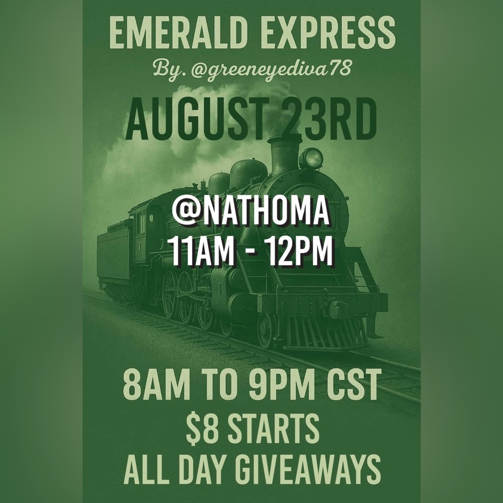 Emerald Express Event Poster